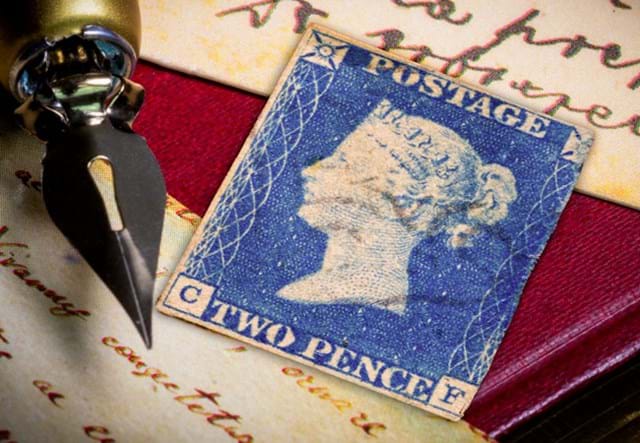 Famous Mauritius Post Office Stamps Blue Penny Museum