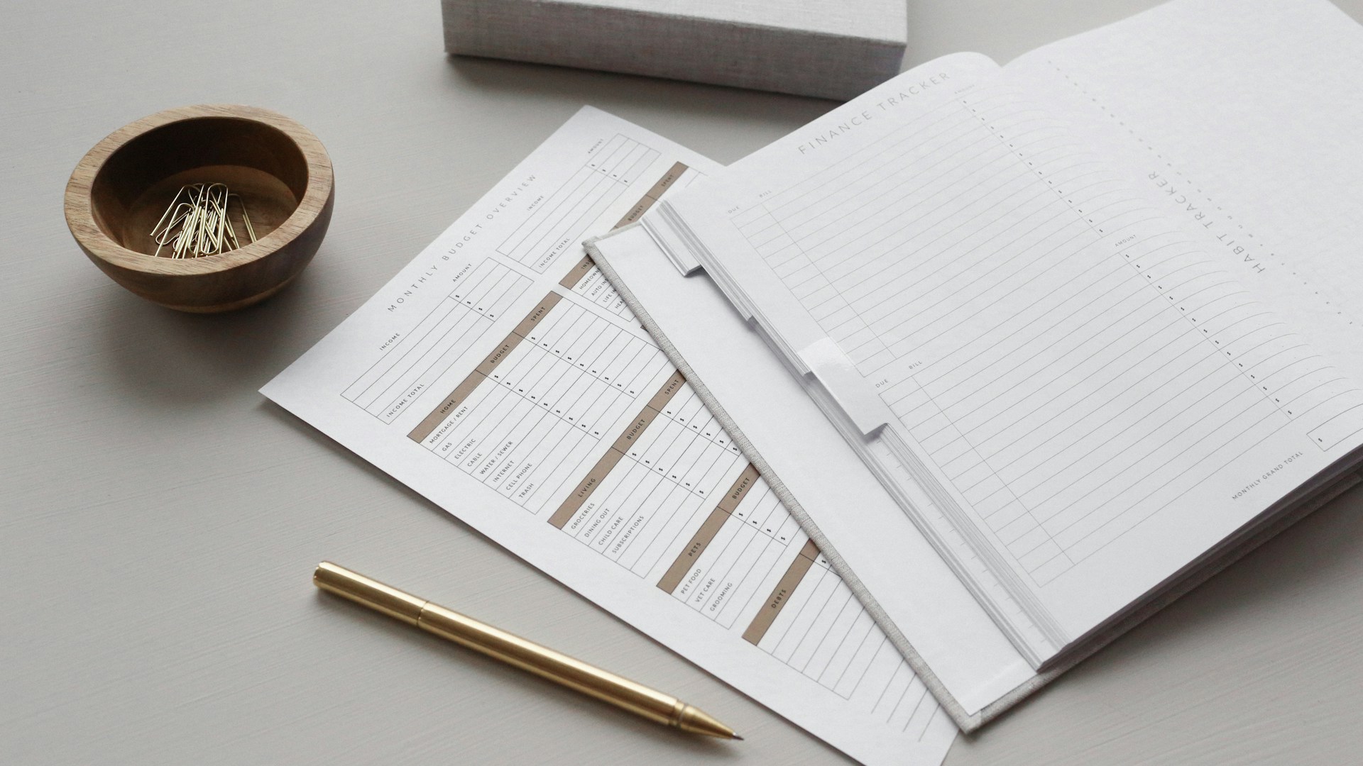 Foundation charter and governance documents on a desk — the constitutional documents that establish a private foundation's purpose, council, and rules for asset distribution